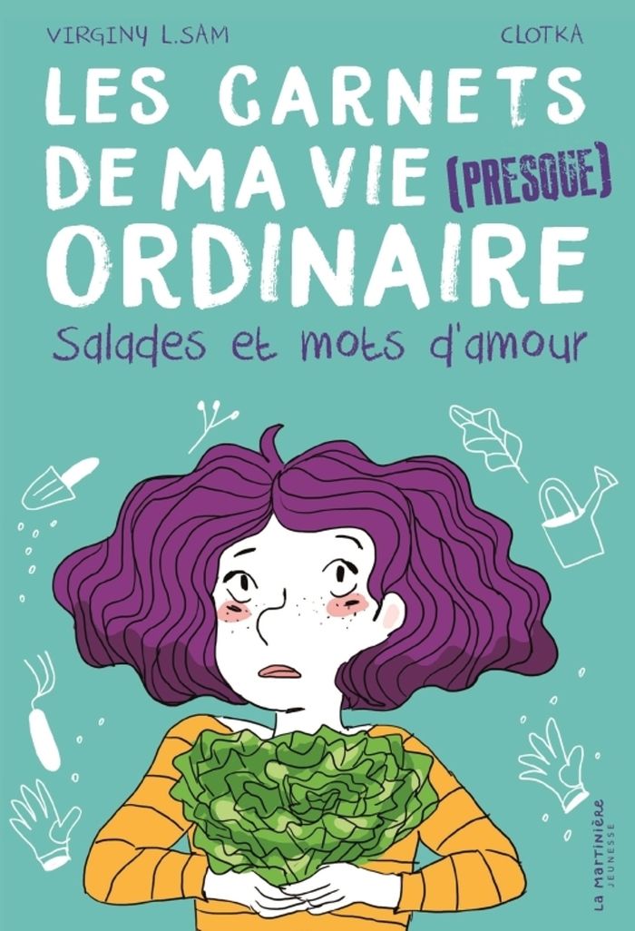 Couverture du livre « Salades et mots d'amour » de Virginy L. Sam, librairie Les Contes Infusés à Corte
