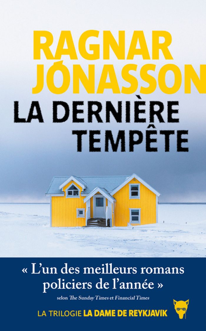 Couverture du livre « La dernière tempête » de Ragnar Jónasson, librairie Les Contes Infusés à Corte