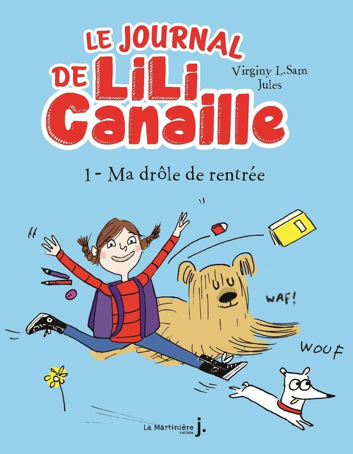 Couverture du livre « Ma drôle de rentrée » de Virginy L. Sam, librairie Les Contes Infusés à Corte