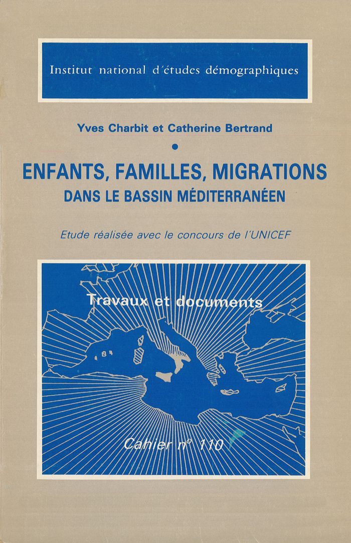 Couverture du livre « ENFANTS, FAMILLES, MIGRATIONS DANS LE BASSIN MEDITERRANEEN » de Bertrand/yharbit, librairie Les Contes Infusés à Corte