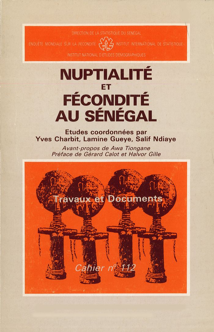 Couverture du livre « NUPTIALITE ET FECONDITE AU SENEGAL » de Ndiaye/gueye, librairie Les Contes Infusés à Corte