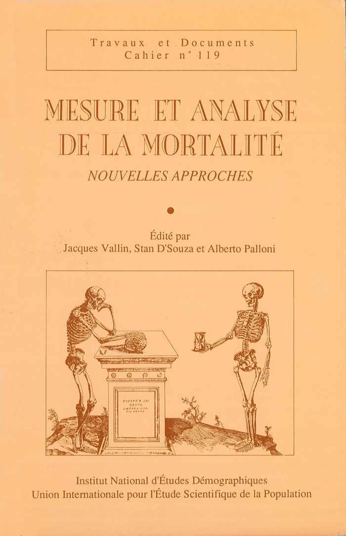 Couverture du livre « MESURE ET ANALYSE DE LA MORTALITE », librairie Les Contes Infusés à Corte