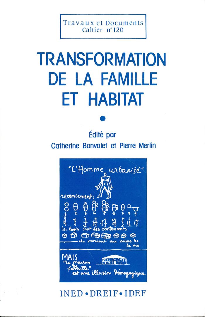 Couverture du livre « TRANSFORMATION DE LA FAMILLE ET HABITAT », librairie Les Contes Infusés à Corte