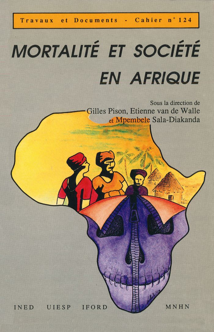Couverture du livre « MORTALITE ET SOCIETE EN AFRIQUE AU SUD DU SAHARA », librairie Les Contes Infusés à Corte