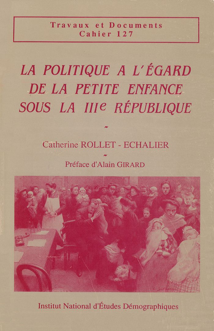 Couverture du livre « POLITIQUE A L'EGARD DE LA PETITE ENFANCE SOUS LA III REPUBLIQUE », librairie Les Contes Infusés à Corte