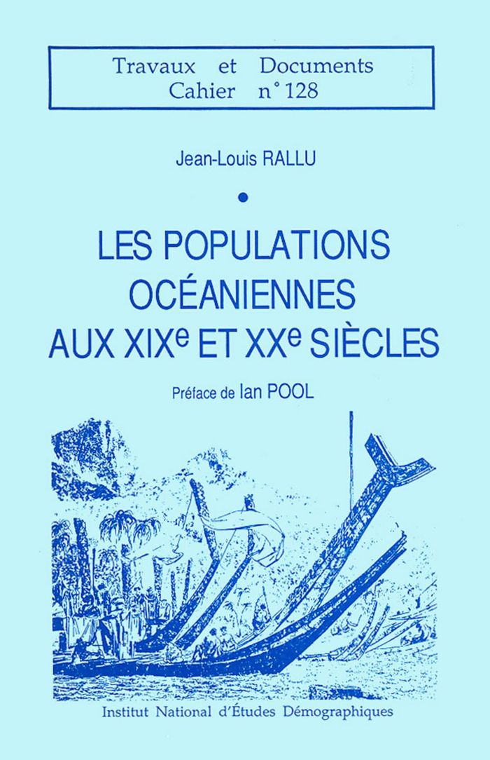 Couverture du livre « POPULATIONS OCEANIENNES AUX XIXE ET XXE SIECLES » de Rallu, librairie Les Contes Infusés à Corte