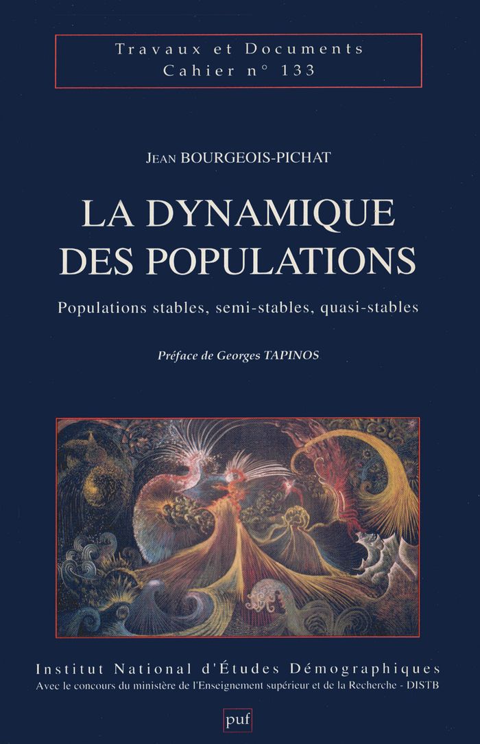 Couverture du livre « DYNAMIQUE DES POPULATIONS » de Bourgeois-Pichat, librairie Les Contes Infusés à Corte