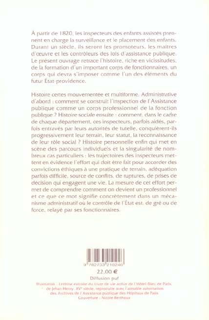 Quatrième de couverture de « ORIGINES DE L'ETAT-PROVIDENCE »