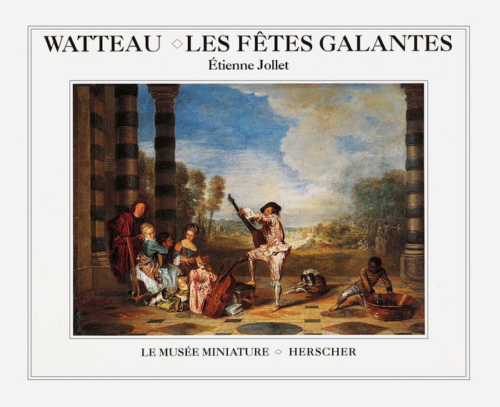 Couverture du livre « WATTEAU FETES GALANTES » de Xxx, librairie Les Contes Infusés à Corte