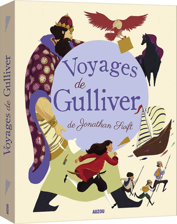 Couverture du livre « RECUEILS UNIVERSELS - VOYAGES DE GULLIVER », librairie Les Contes Infusés à Corte