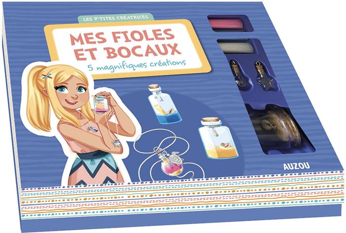 Couverture du livre « Mes fioles et bocaux : 5 magnifiques créations » de Shiilia, librairie Les Contes Infusés à Corte