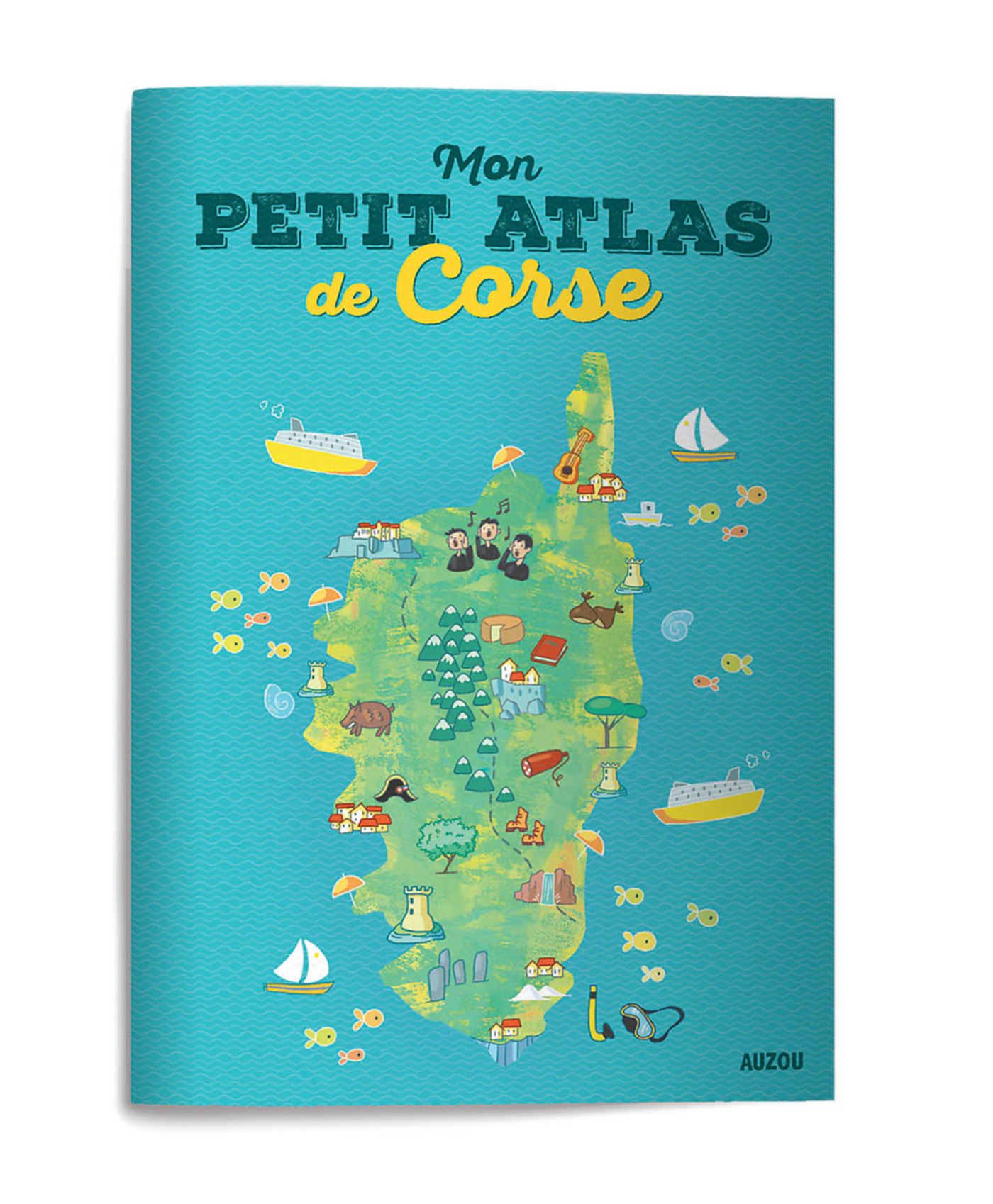 Couverture : MON P'TIT ATLAS DE CORSE