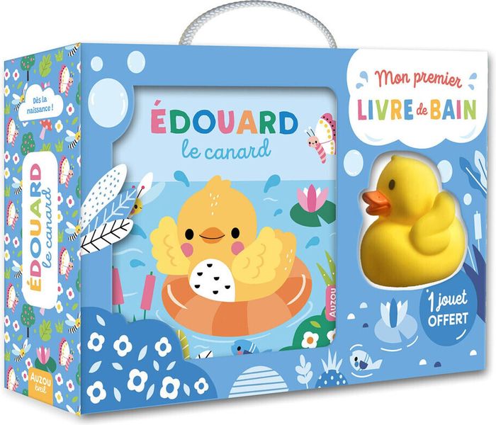 Couverture du livre « Édouard le canard » de Wendy Kendall, librairie Les Contes Infusés à Corte