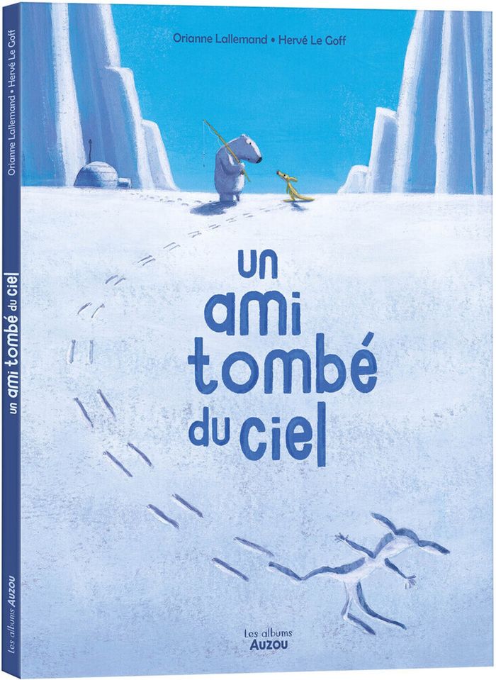 Couverture du livre « Un ami tombé du ciel » de Orianne Lallemand, librairie Les Contes Infusés à Corte