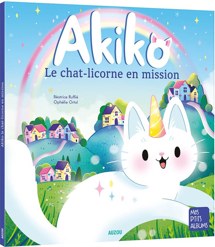 Couverture : AKIKO - LE CHAT-LICORNE EN MISSION
