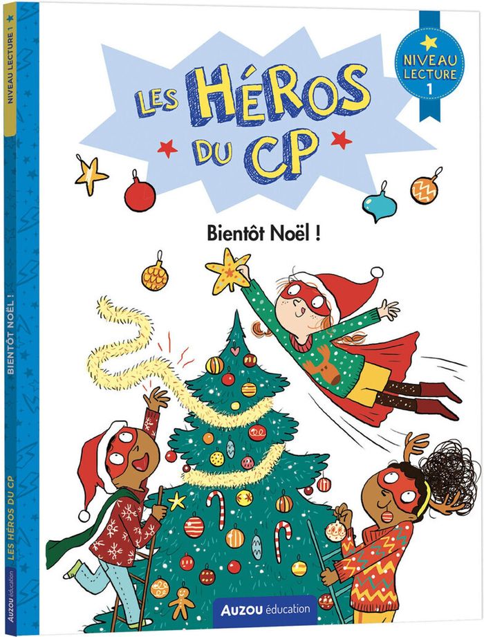 Couverture du livre « LES HEROS DU CP - BIENTOT NOEL ! », librairie Les Contes Infusés à Corte