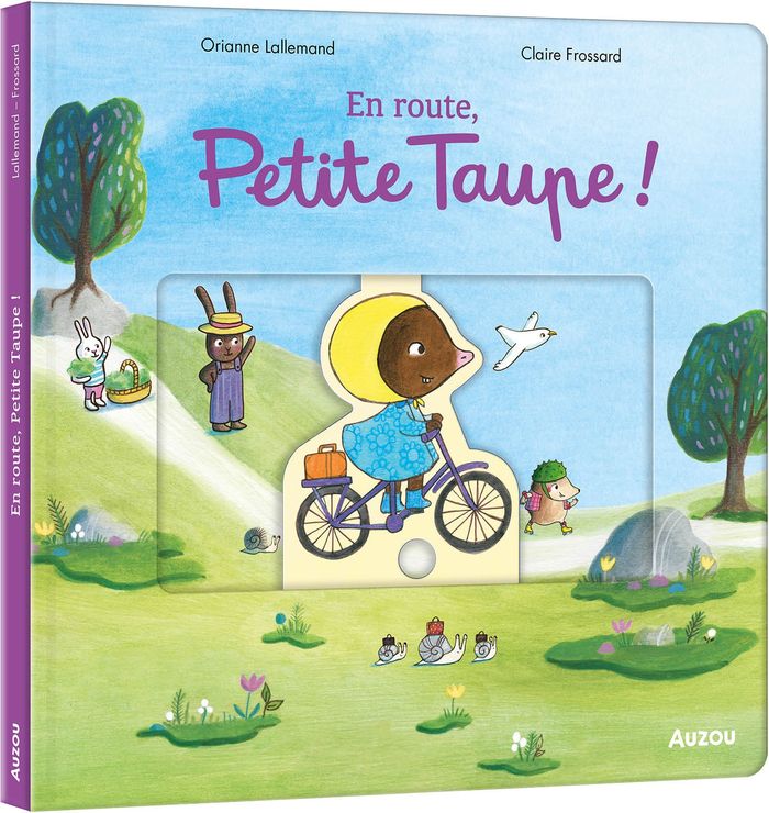 Couverture du livre « En route, Petite Taupe ! » de Orianne Lallemand, librairie Les Contes Infusés à Corte