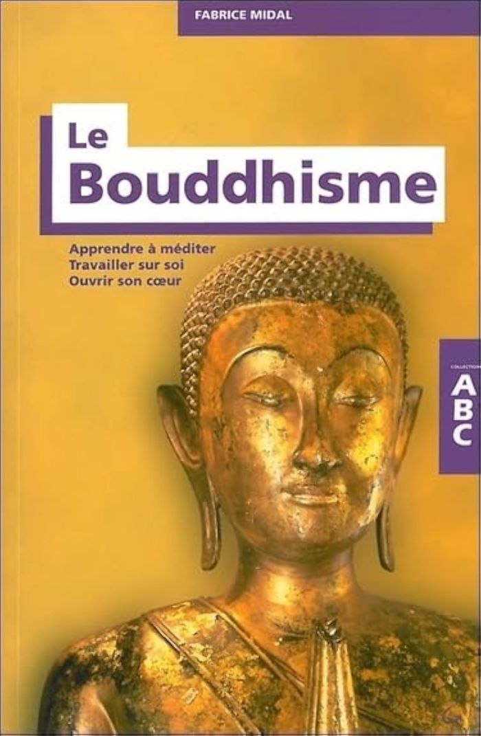 Couverture du livre « ABC du bouddhisme : apprendre à méditer, travailler sur soi, ouvrir son coeur » de Fabrice Midal, librairie Les Contes Infusés à Corte