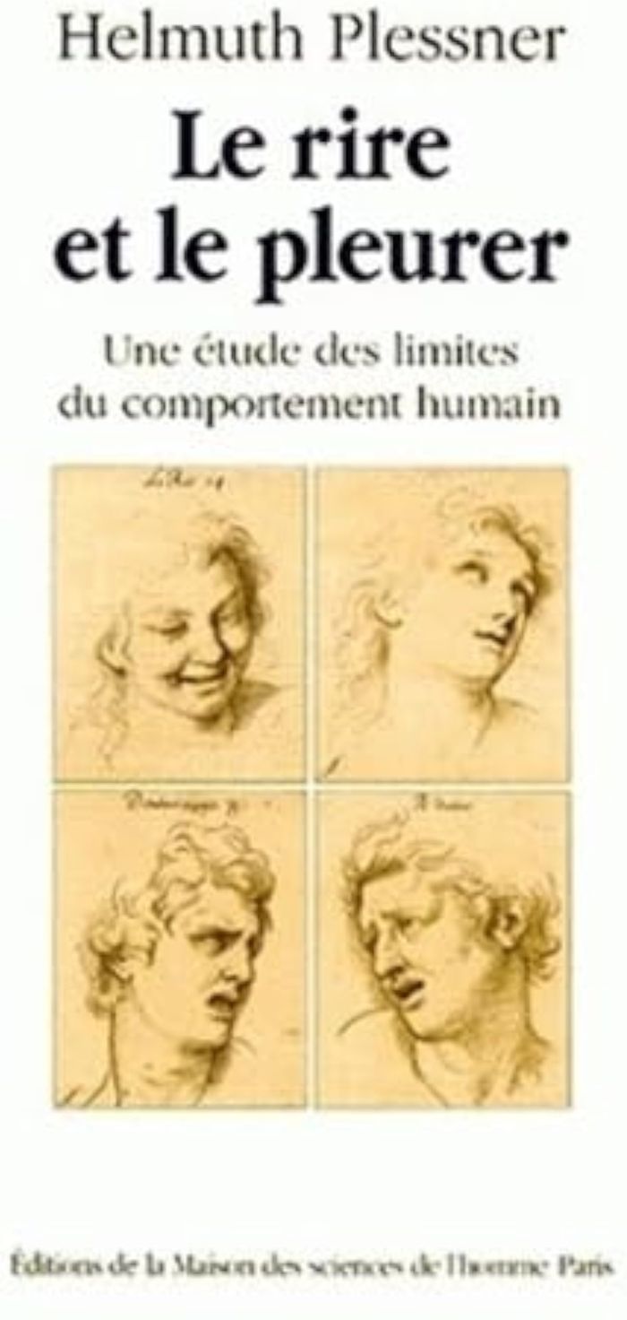 Couverture du livre « LE RIRE ET LE PLEURER - UNE ETUDE DES LIMITES DU COMPORTEMENT HUMAIN » de Helmuth Plessner, librairie Les Contes Infusés à Corte
