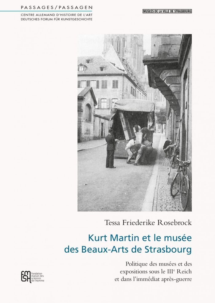 Couverture du livre « KURT MARTIN ET LE MUSEE DES BEAUX-ARTS DE STRASBOURG » de Rosebrock, librairie Les Contes Infusés à Corte