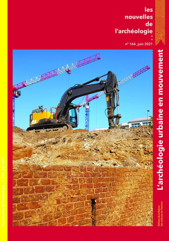 Couverture du livre « LES NOUVELLES DE L'ARCHEOLOGIE, N 164/JUIN 2021 » de Augry/balmelle/blin, librairie Les Contes Infusés à Corte