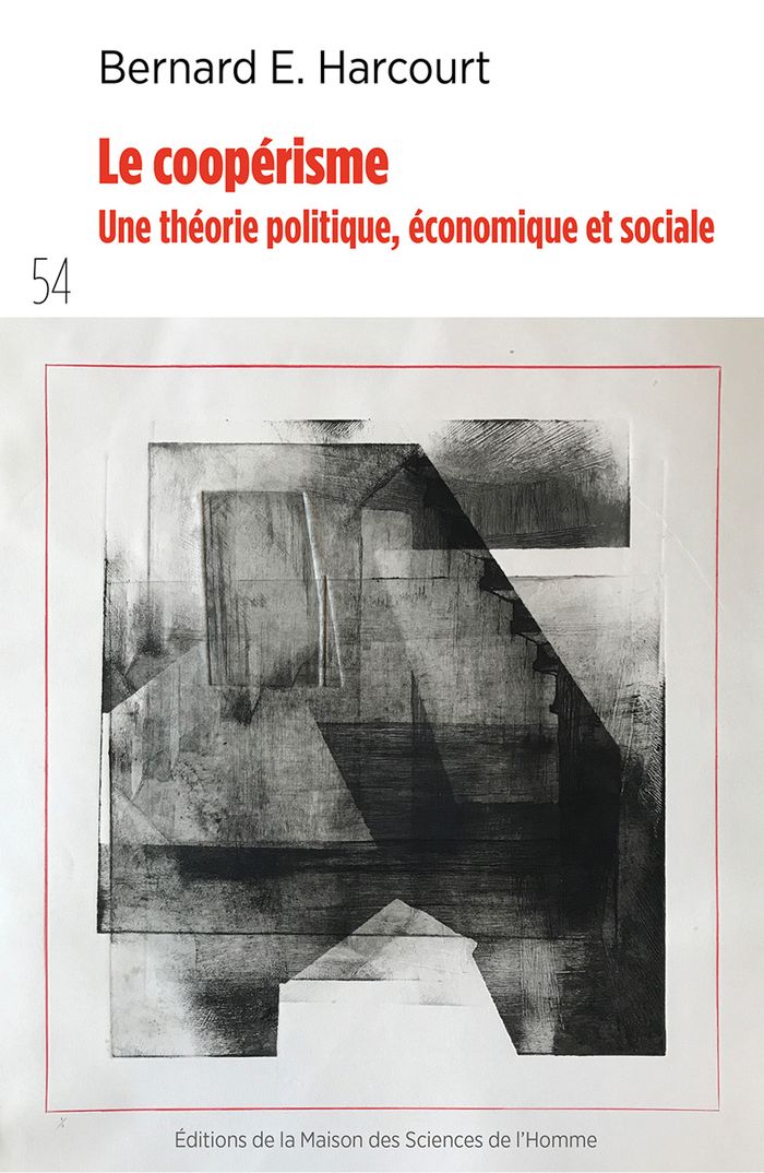 Couverture du livre « Le coopérisme : Une théorie politique, économique et sociale » de Bernard E. Harcourt, librairie Les Contes Infusés à Corte