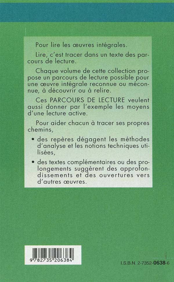 Quatrième de couverture de « ONITSHA - PARCOURS DE LECTURE »