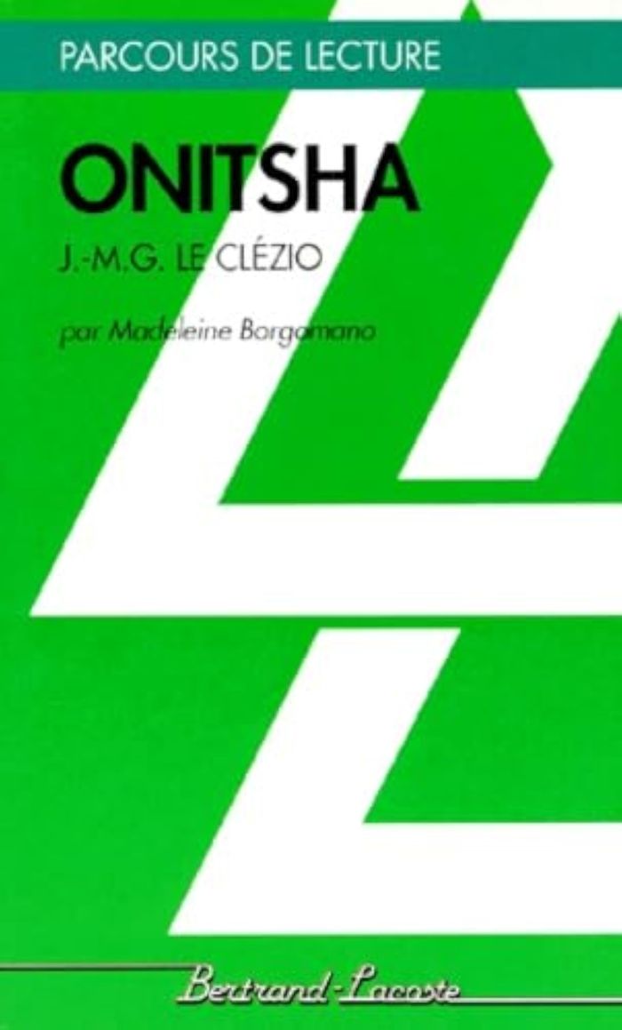 Couverture du livre « ONITSHA - PARCOURS DE LECTURE » de M.Borgomano, librairie Les Contes Infusés à Corte