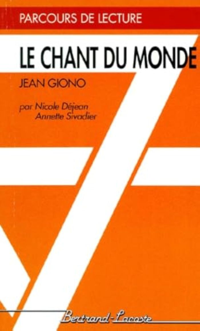 Couverture du livre « LE CHANT DU MONDE - PARCOURS DE LECTURE » de - Sivadier Dejan, librairie Les Contes Infusés à Corte