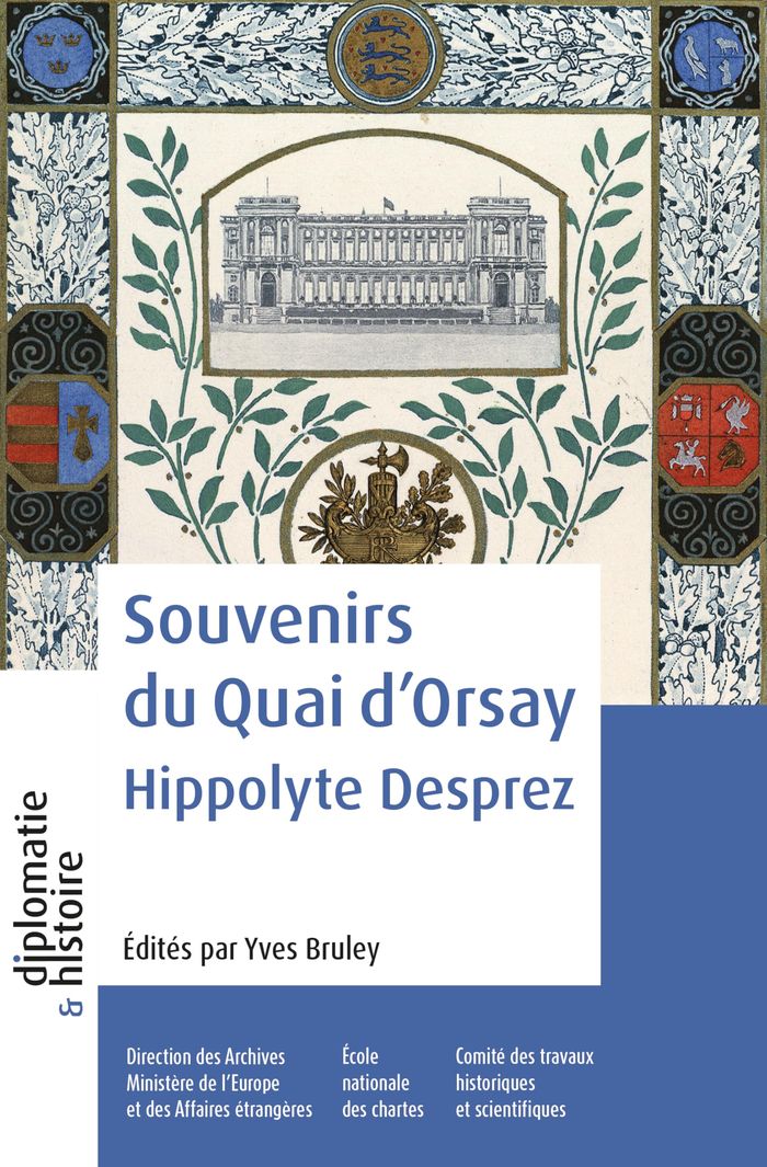 Couverture du livre « Souvenirs du Quai d'Orsay », librairie Les Contes Infusés à Corte