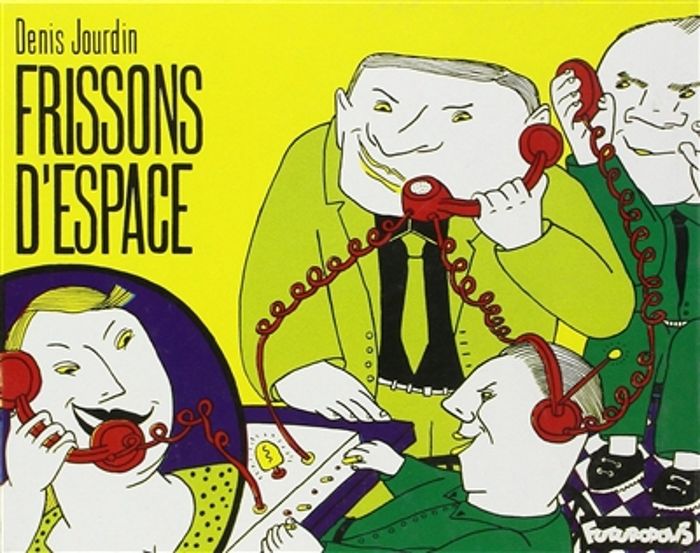 Couverture du livre « FRISSONS D'ESPACE » de Denis Jourdin, librairie Les Contes Infusés à Corte
