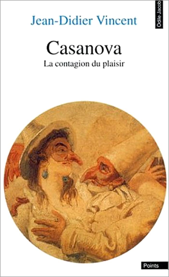 Couverture du livre « CASANOVA, LA CONTAGION DU PLAISIR », librairie Les Contes Infusés à Corte
