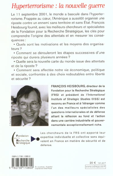 Quatrième de couverture de « HYPERTERRORISME : LA NOUVELLE GUERRE »