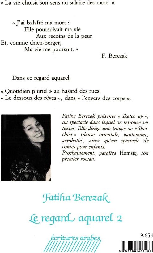 Quatrième de couverture de « REGARD AQUAREL  T.2 »