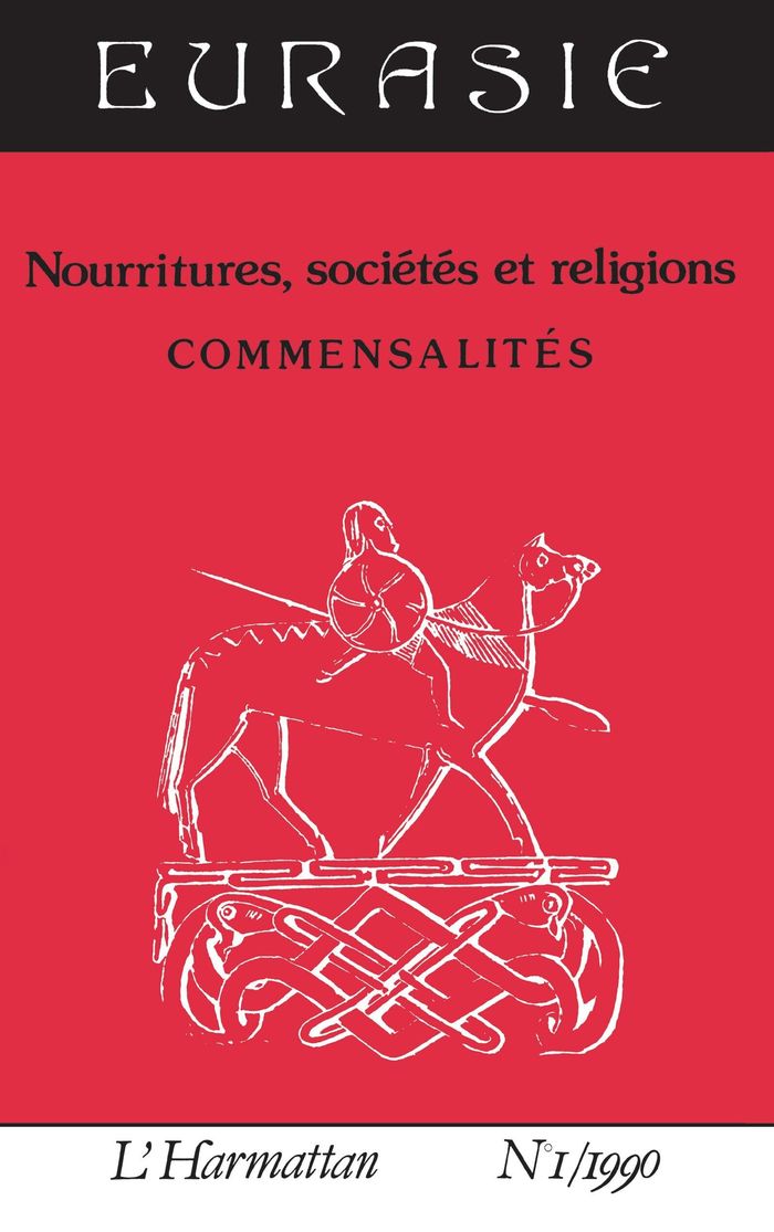 Couverture du livre « NOURRITURES, SOCIETES ET RELIGIONS - COMMENSALITES » de Xxx, librairie Les Contes Infusés à Corte