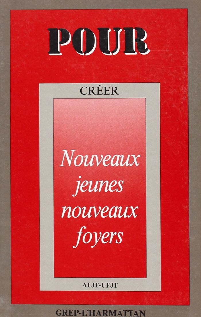 Couverture du livre « NOUVEAUX JEUNES NOUVEAUX FOYERS. », librairie Les Contes Infusés à Corte