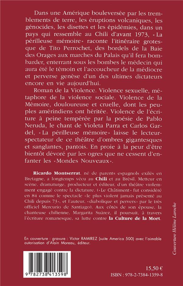 Quatrième de couverture de « LA PERILLEUSE MEMOIRE DE TITO PERROCHET »