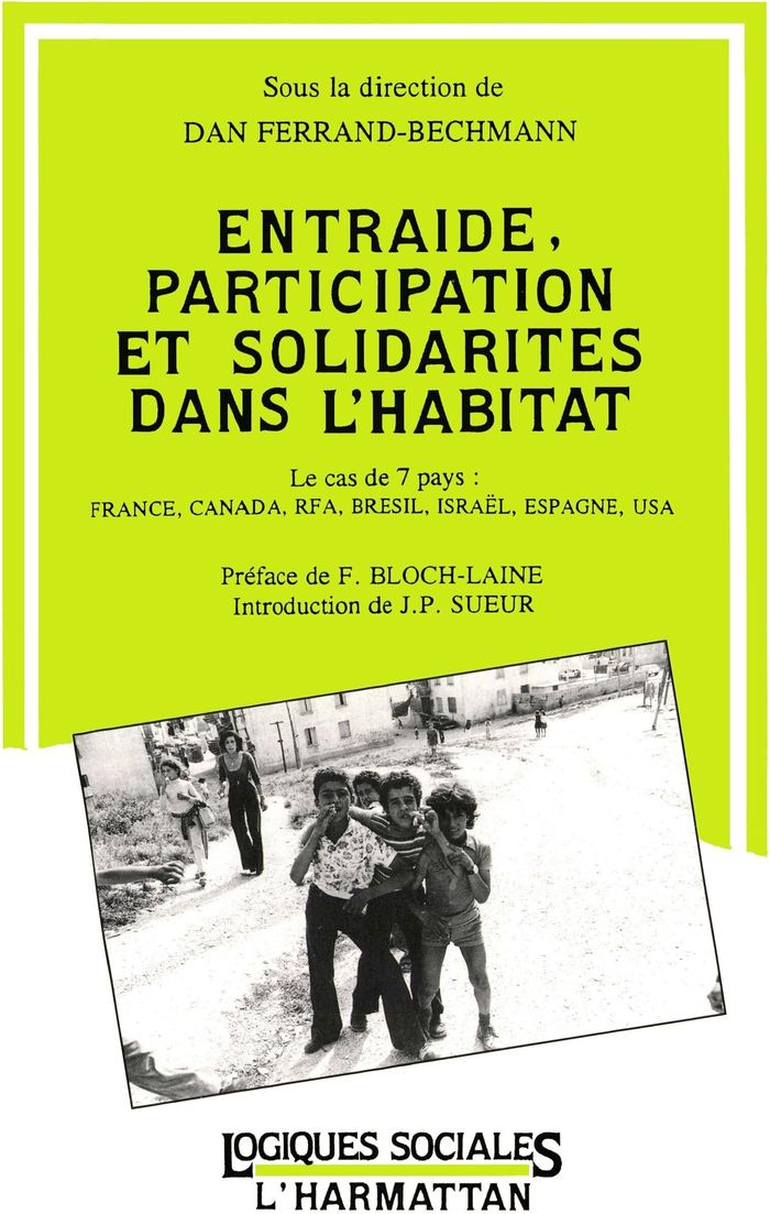 Couverture du livre « ENTRAIDE, PARTICIPATION ET SOLIDARITE DANS L'HABITAT », librairie Les Contes Infusés à Corte