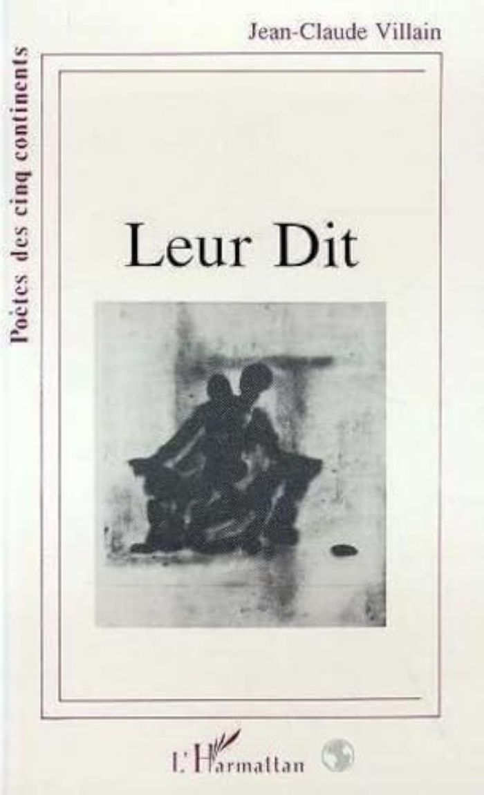 Couverture du livre « LEUR DIT » de Jean-Claude Villain, librairie Les Contes Infusés à Corte