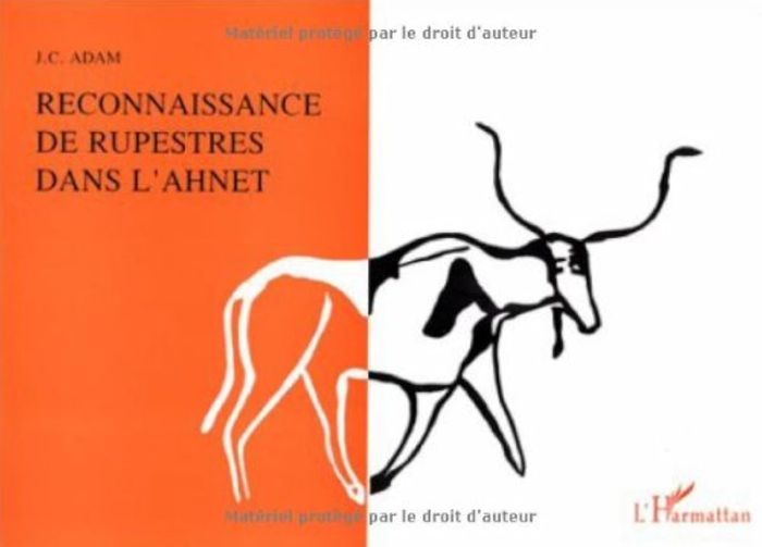 Couverture du livre « RECONNAISSANCE DU RUPESTRE DANS L'AHNET » de Xxx, librairie Les Contes Infusés à Corte