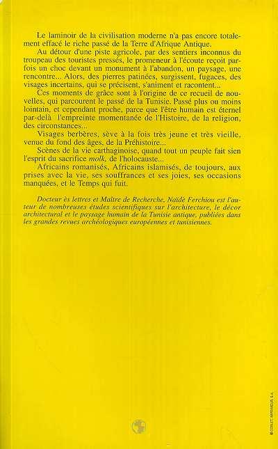 Quatrième de couverture de « OMBRES CARTHAGINOISES »