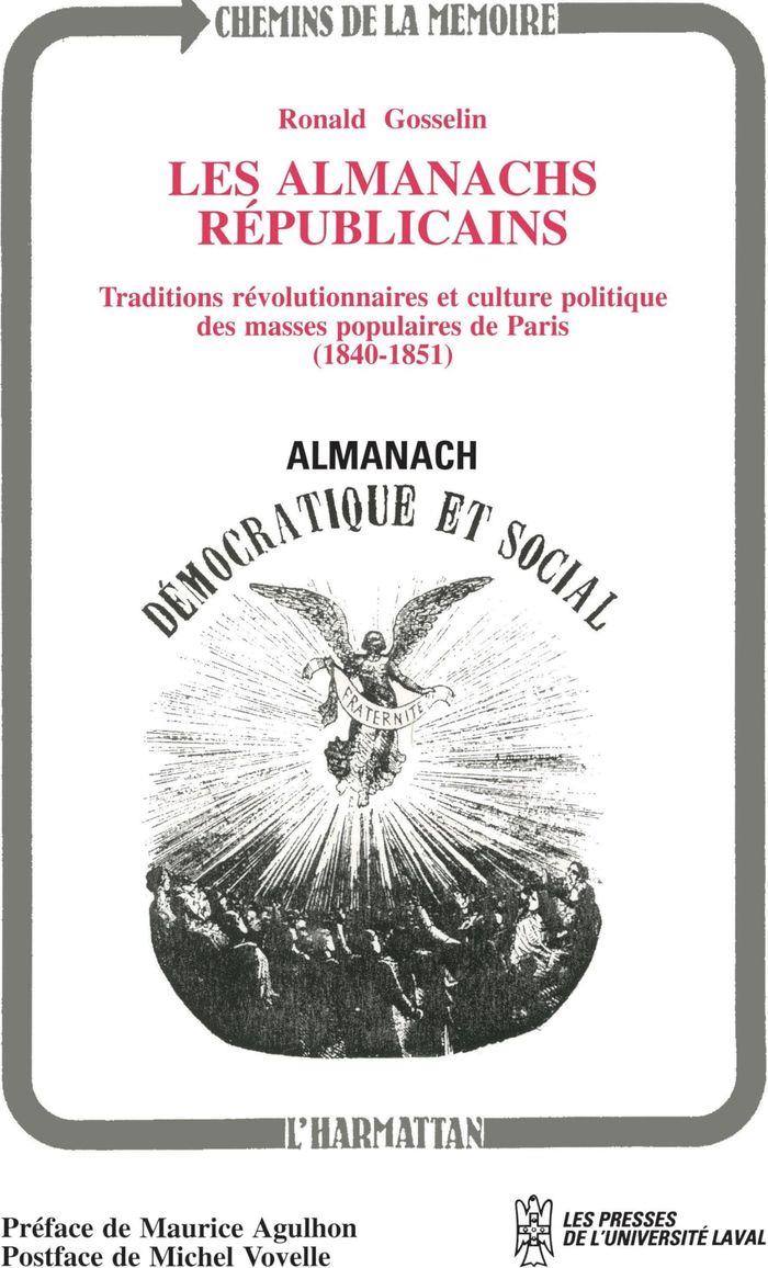 Couverture du livre « LES ALMANACHS REPUBLICAINS - TRADITIONS REVOLUTIONNAIRES ET CULTURE POLITIQUE » de Xxx, librairie Les Contes Infusés à Corte