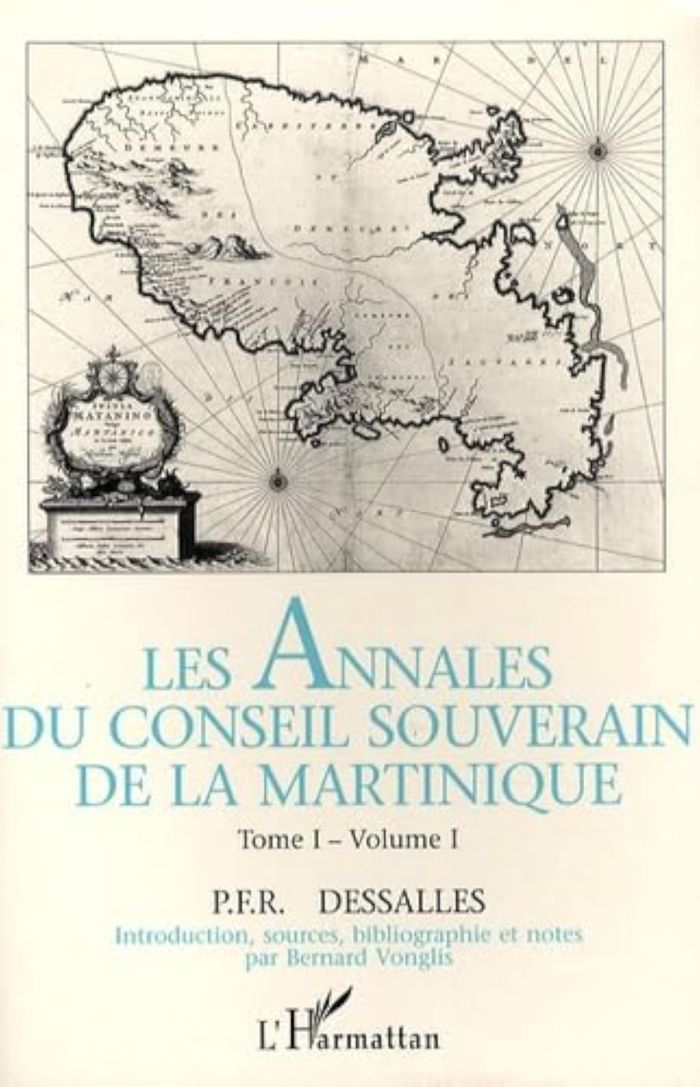 Couverture du livre « LES ANNALES DU CONSEIL SOUVERAIN DE LA MARTINIQUE - 4 VOLUMES » de Xxx, librairie Les Contes Infusés à Corte