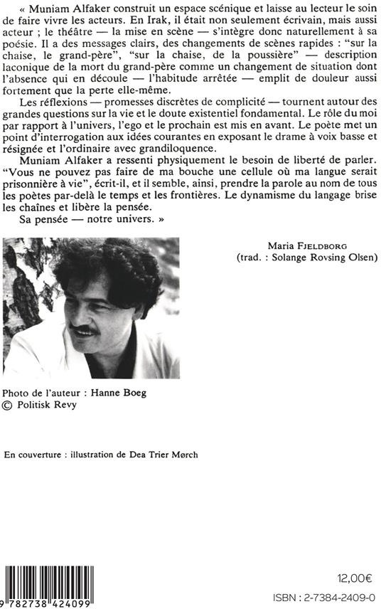 Quatrième de couverture de « NUAGE SUR LE DEPART »