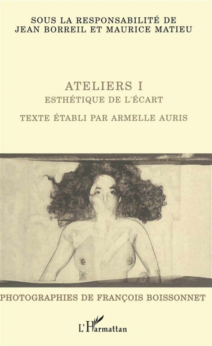 Couverture du livre « ATELIERS I » de Borreil/matieu/auris, librairie Les Contes Infusés à Corte
