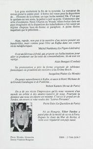 Quatrième de couverture de « LE TELEGRAMME ANDALOU - SUIVI DE LEVRIER AFGHAN »