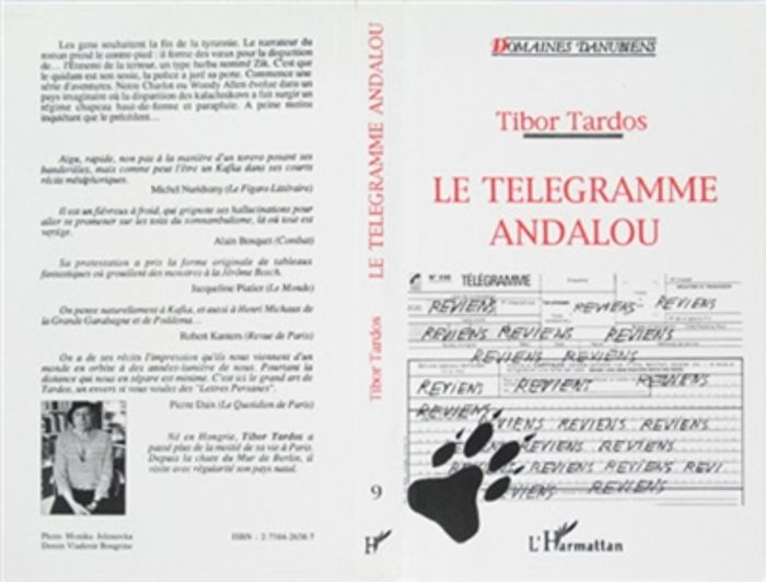Couverture du livre « LE TELEGRAMME ANDALOU - SUIVI DE LEVRIER AFGHAN », librairie Les Contes Infusés à Corte