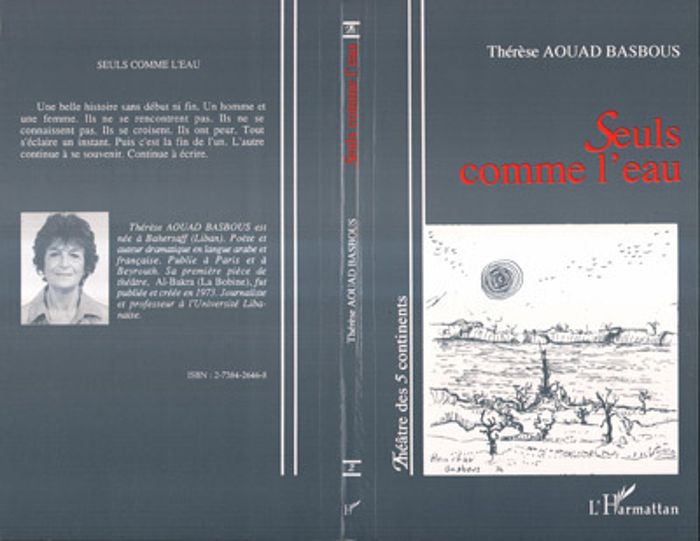 Couverture du livre « SEULS COMME L'EAU » de Aouad Basbous T., librairie Les Contes Infusés à Corte