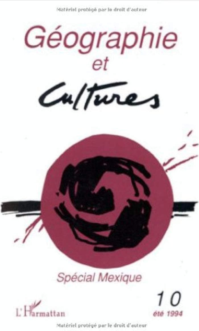 Couverture du livre « GEOGRAPHIE ET CULTURES N 10 » de Fournet Guerin Cathe, librairie Les Contes Infusés à Corte