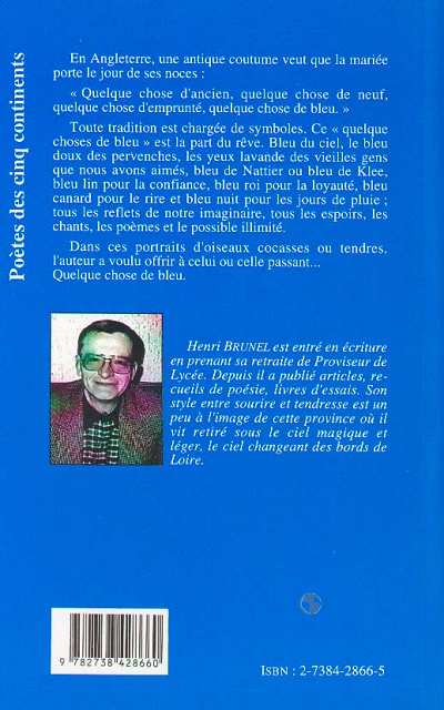 Quatrième de couverture de « LES OISEAUX POUR SOURIRE ET REVER »
